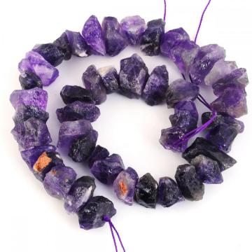 Natural Rough Raw Amethyst Beads