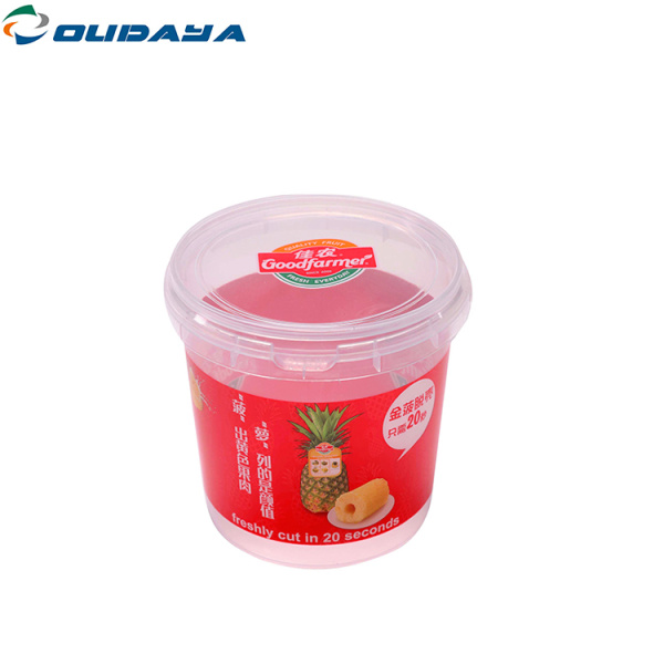Wholesale tamper evident container with lid handle