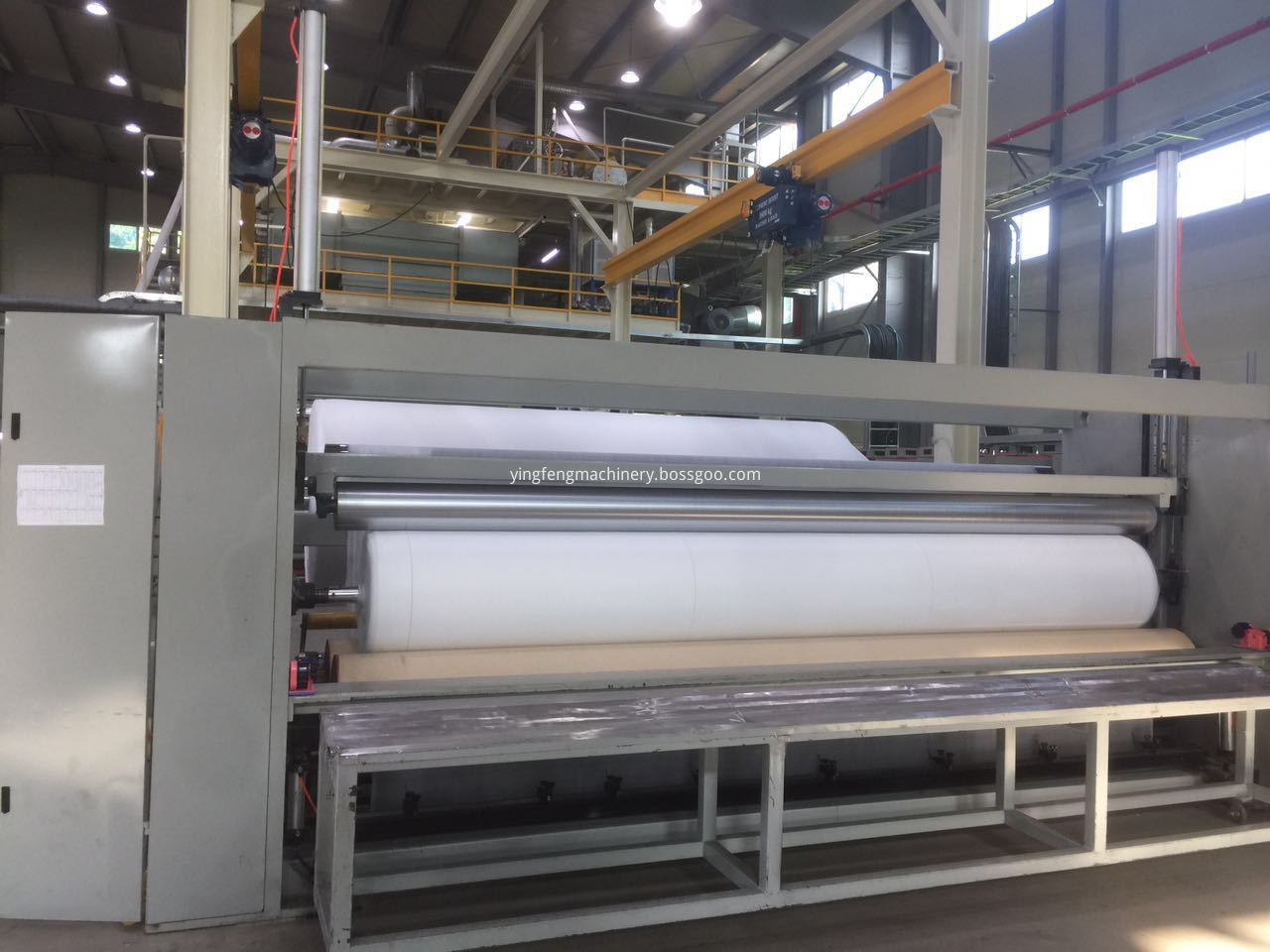 pp nonwoven extruder machine