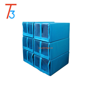 Fabric Closet Storage Organizer Box for Clothing, Shoes, Handbags, Jeans