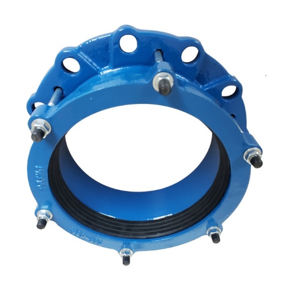 Ductile cast iron PE pipe fittings flange adaptor