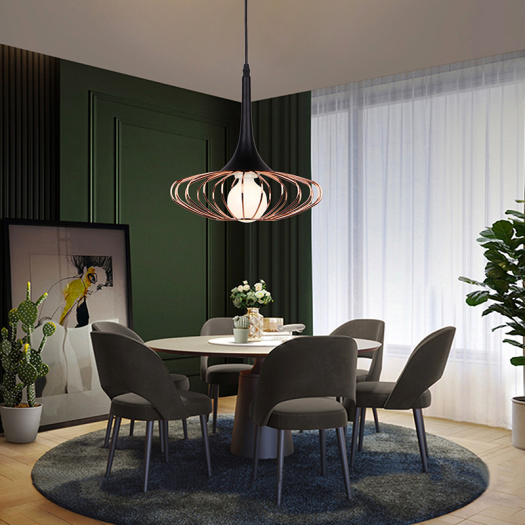 Modern Indoor Decorative Metal Pendant Hanging Light