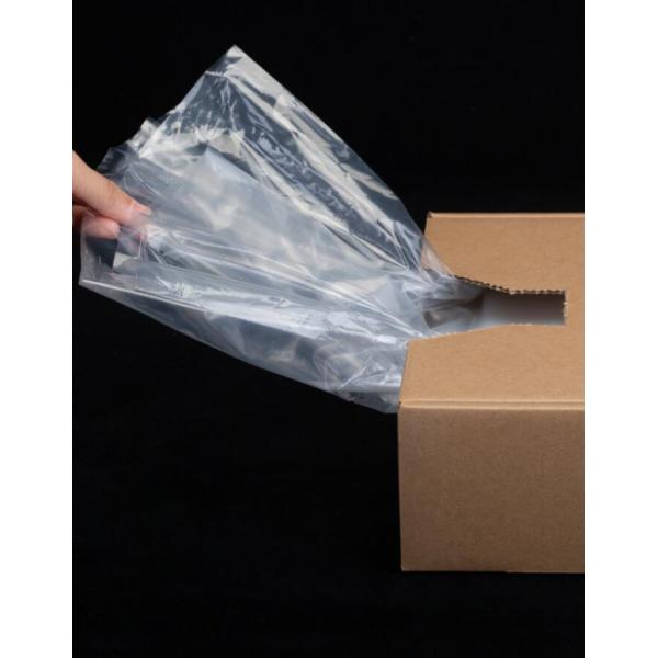 LDPE Clear Flat Bag With Gusset