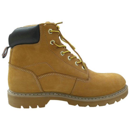 Nubcuk Leather Goodyear Rubber Sole Safety shoes