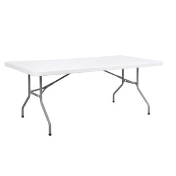 6.6FT Trestle Rectangle Banquet Folding Table