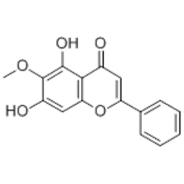 4H-1-Benzopyran-4-one, 5,7-dihydroxy-6-methoxy-2-phenyl CAS 480-11-5