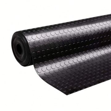PVC door mat design coin welcome waterproof