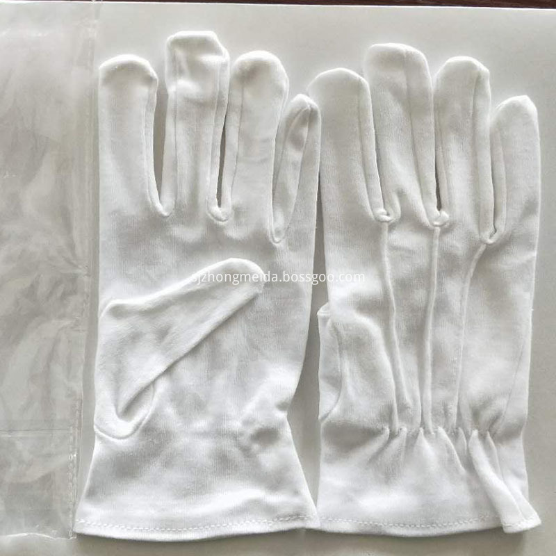 White Cotton Parade Ceremonial Gloves