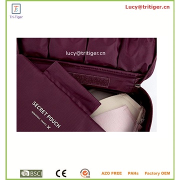 Multi-Functional Travel Organizer Cosmetic Make-up Bag Portable Luggage Storage Case Bra Underwear Pouch