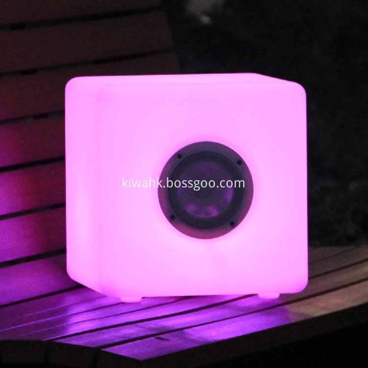 LED Color Changing Cube Bluetooth speaker