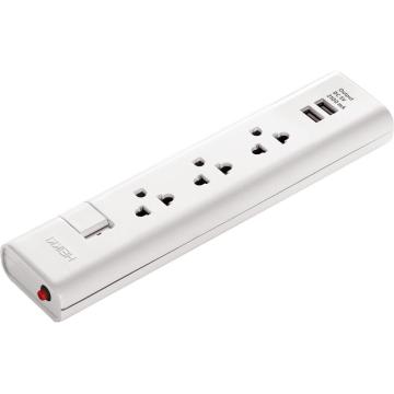 3 outlet TIS power strip with USB