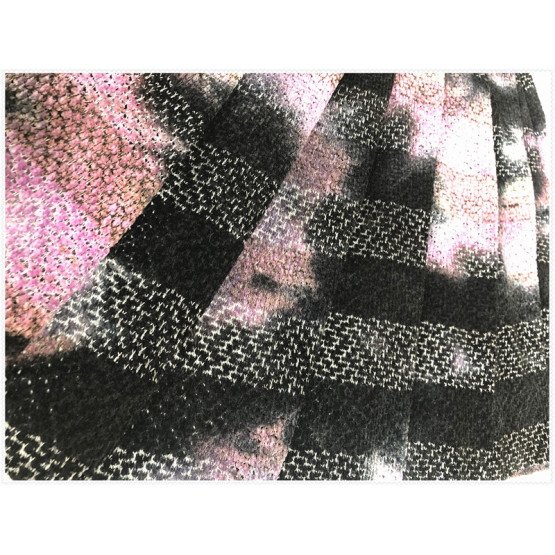 Poly Sheril Tie Dyed Fabric