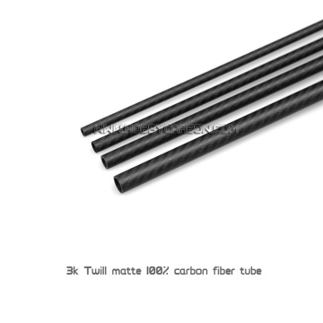 22x20x500mm 100% twill matte carbon fiber tubes