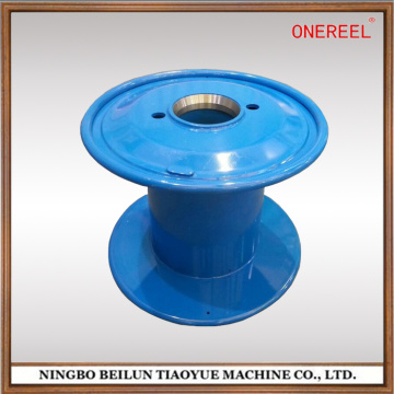Double wall flanges reel for wires and cables
