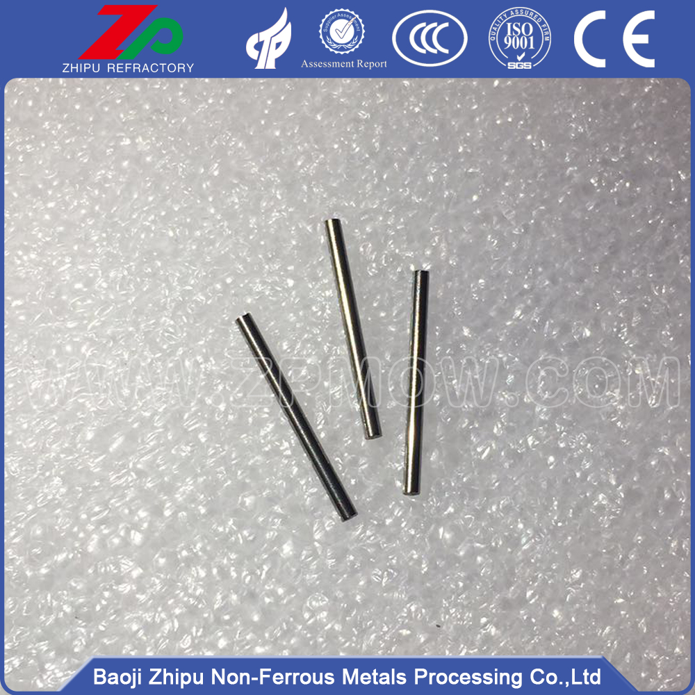 Sintered polished solid molybdenum carbide needles