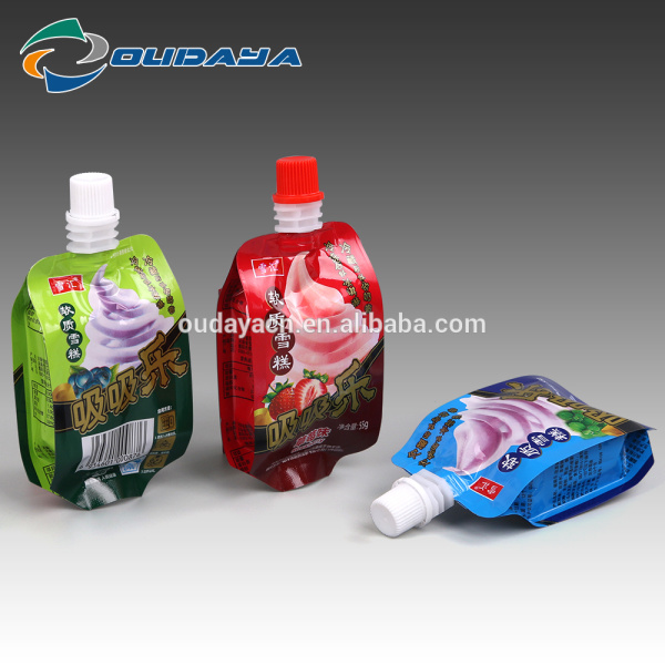 Side Gusset ice cream pouch /popsicle packaging bag
