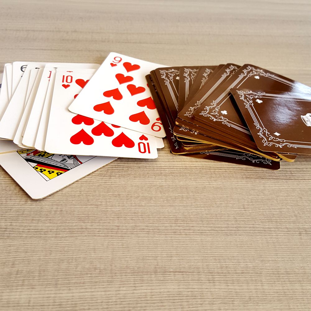 Plastic Poker Card