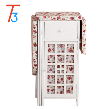 Eco-Friendly antique cabinet folding ironing table board storage cabinet