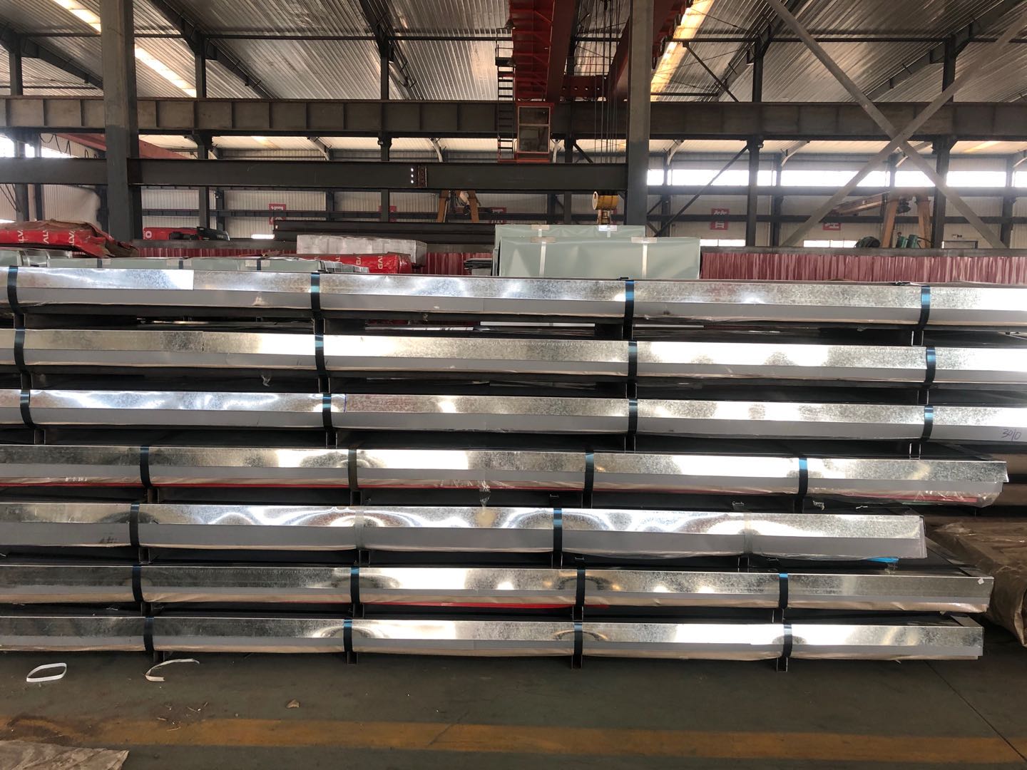 Colour Coated trapezoidal Steel Roofing Sheet