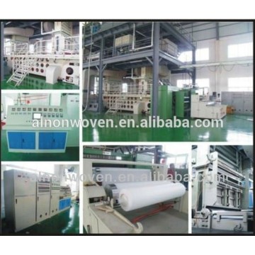 2017 High quality 1.6m SS PP nonwoven fabric making machine