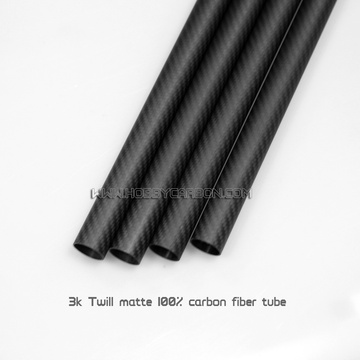 Light weight Carbon fiber tube 3K Twill weave