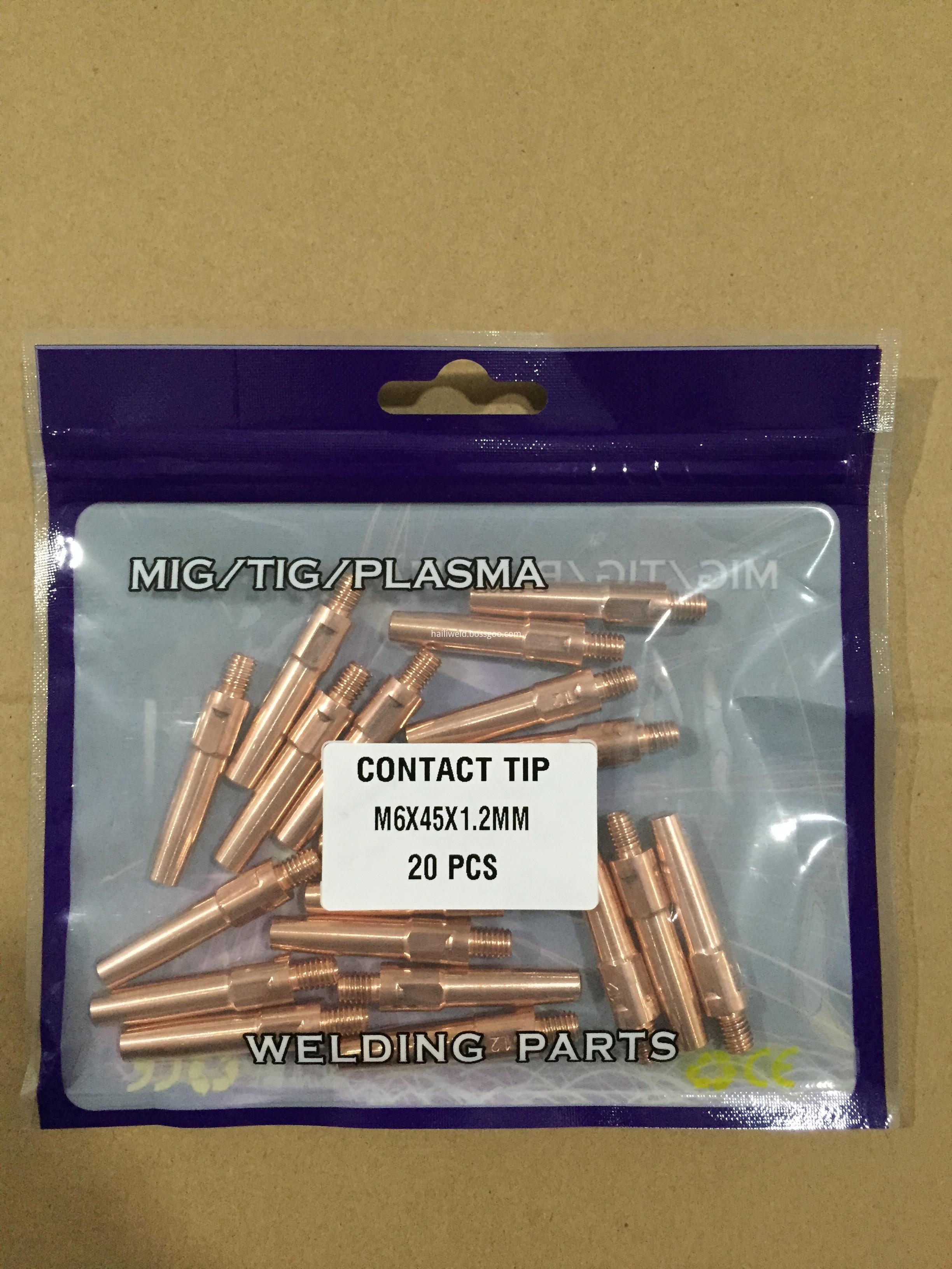 Contact Tip M6x45x1 2mm