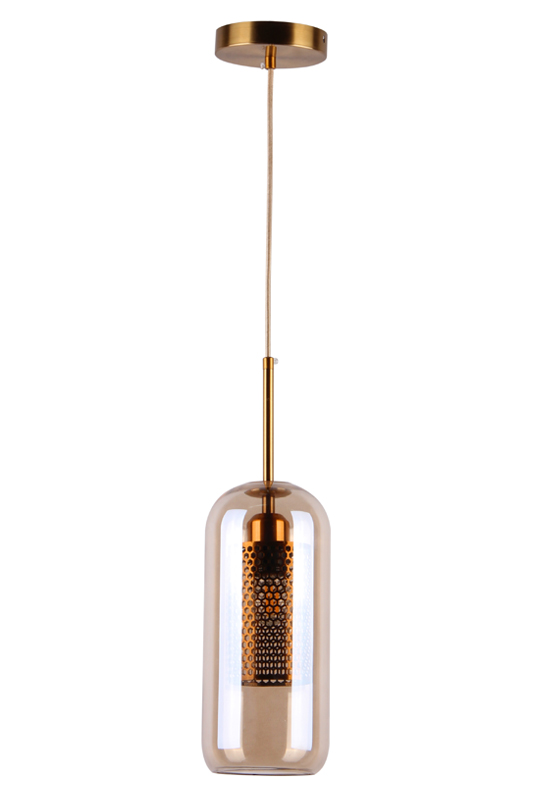 Amber Color Modern Lamp