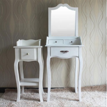 Home furniture White wardrobe dressing table designs