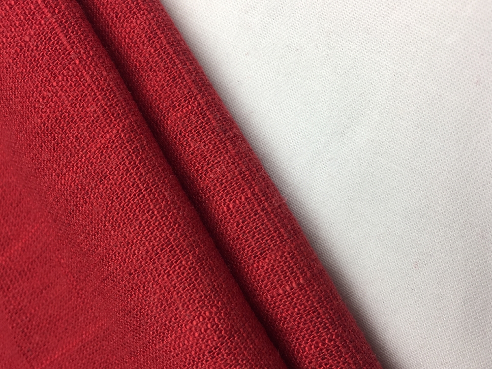 Linen Woven Solid Fabric