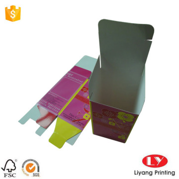Full color paper gift box packaging custom