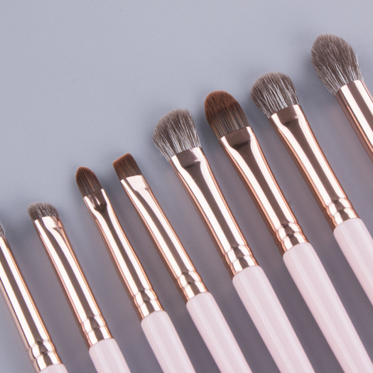 makeup brushes best quality silver handle Eye Cosmetics