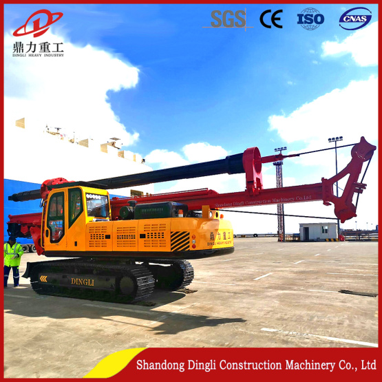 Drilling rig 20m concrete foundation exported to Vietnam