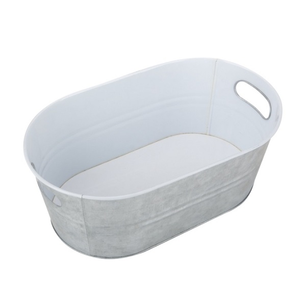 Galvanized Steel Beverage Tub Ice Bucket For Wholesale