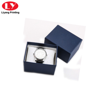 two pieces blue color watch boxes