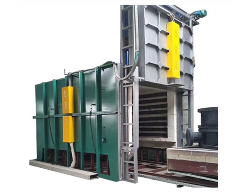 Trolley type bright annealing furnace