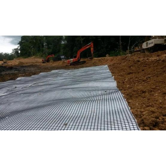 Geocomposite PP Geogrid Composite Geotextile