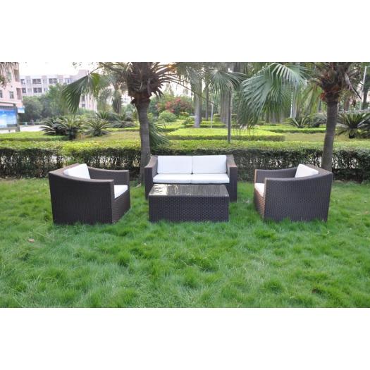 Metal frame aluminum sofa set leisure outdoor
