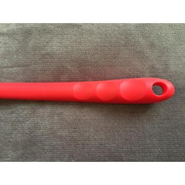 Heat resistant silicone scoop shovel