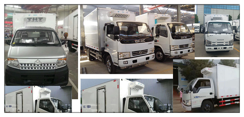 truck cooling truck front mounted refrigeration