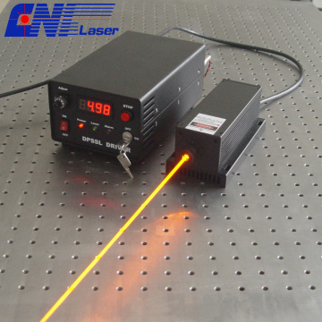 300mw 577nm  solid laser for laser dispaly