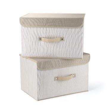 Handles Storage Basket Needs Containers Organizer With Removable Dividers