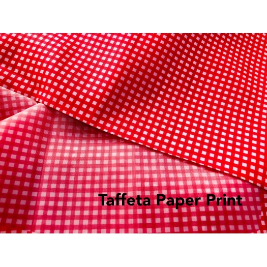 100% Polyester Microfiber Taffeta Paper Print