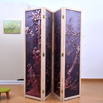 Customized banquet hall folding room dividers partitions of solid wood screens