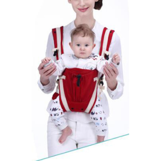 Safe breathable comfortable baby carrier wrap