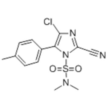 1H-Imidazole-1-sulfonamide,4-chloro-2-cyano-N,N-dimethyl-5-(4-methylphenyl)- CAS 120116-88-3