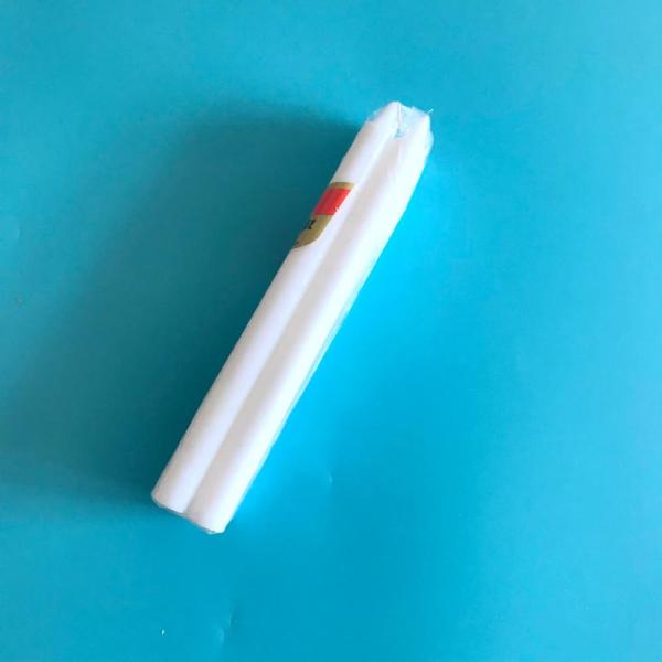 Pure white snow candle stick
