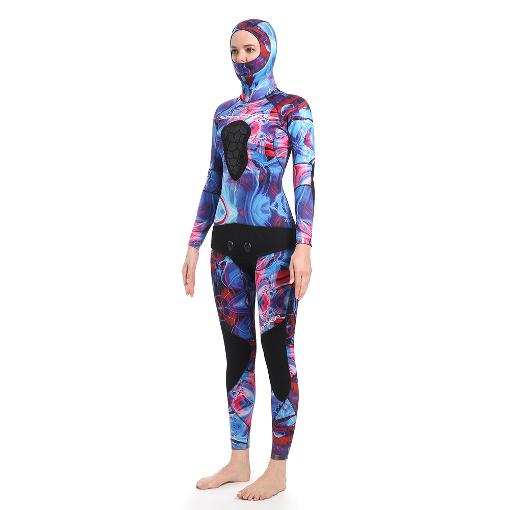 Two Pieces Wetsuit for Spearfishing