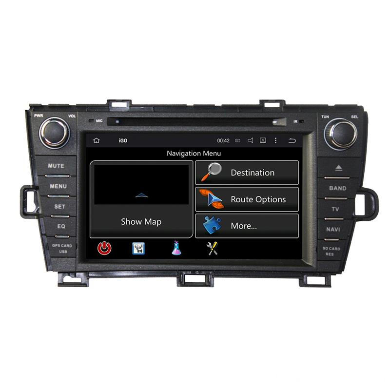 Toyota Prius Right Hand Navigation systems
