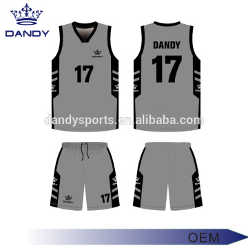 Breathable Mesh Fabric Basketball Practice Jerseys