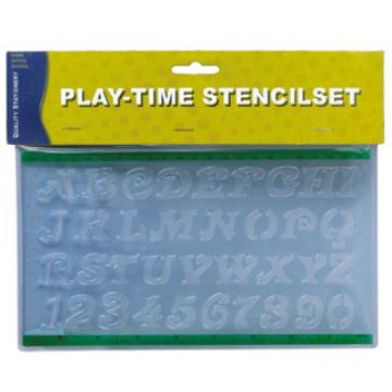 Play-time Lettering Stencil